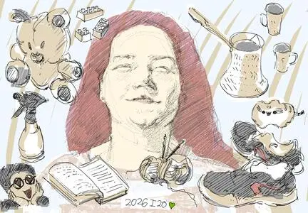 Artwork titled: 'birthday'