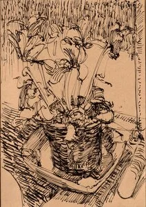 Artwork titled: 'cyclamen'