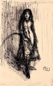 Artwork titled: 'girl with hoop'